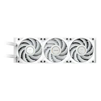 GIGABYTE AORUS WATERFORCE X II 360 ICE Raffreddamento a liquido per CPU AIO - 3x ventole ARGB da 120 mm, LCD a colori, DAISY-CHAIN, compatibile con Intel LGA 1851 e AMD AM5