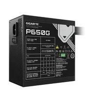 GIGABYTE GP-P650G alimentatore per computer 650 W 20+4 pin ATX Nero