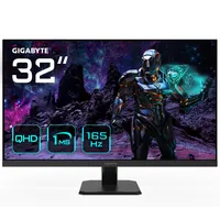 GIGABYTE GS32Q 31.5" Monitor da Gioco QHD - 2560 x 1440, 165Hz, 1ms, 300 cd/m², FreeSync Premium, HDR Ready, HDMI 2.0, Displayport 1.4