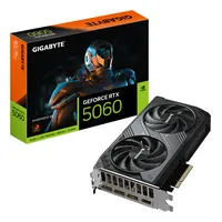 Gigabyte GeForce RTX 5060 WINDFORCE 8GB GDDR7 DLSS4, PCi Ex 5.0 16x, Quantità porte HDMI: 1, DisplayPort: 3