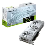 GIGABYTE GeForce RTX 5070 EAGLE OC ICE SFF 12G Scheda Grafica - 12GB GDDR7, 192 bit, PCI-E 5.0, 2587 MHz Core Clock, 3 x DP 2.1a, 1 x HDMI 2.1b, NVIDIA DLSS 4, GV-N5070EAGLEOC ICE-12GD