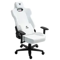 itek SHUTTLE PM66 White - Sedia Gaming in PVC e Tessuto, Braccioli 3D