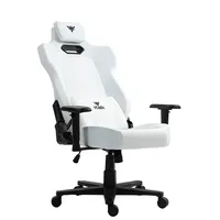 itek SHUTTLE PM66 White - Sedia Gaming in PVC e Tessuto, Braccioli 3D