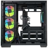 Case DARK CAVE AKU - Gaming Tower- ATX- 4x12cm ARGB fan- USB3- Type-C- Temp Glass Side & Front Panel