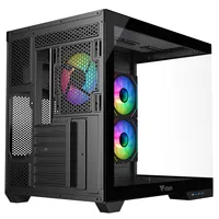 itek DARK CAVE DS Tower Nero