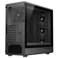 itek MESHCORE 36B Black - Case ATX, Pannello Mesh, 4 Ventole ARGB, USB-C