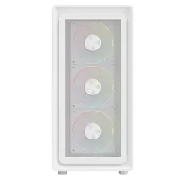 itek MESHCORE 36W White - Case ATX, Pannello Mesh, 4 Ventole ARGB, USB-C