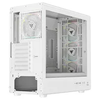 itek MESHCORE 36W White - Case ATX, Pannello Mesh, 4 Ventole ARGB, USB-C
