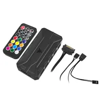 Case itek NETRON CURVED - Gaming Tower- ATX- 3x12cm ARGB fan- 2xUSB3- Type-C- Darker Temp Glass Side & Front Panel- Display