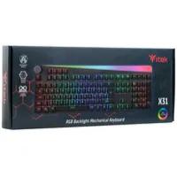 itek X31 tastiera Gaming USB Italiano Nero