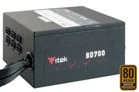 itek BD700 alimentatore per computer 700 W 24-pin ATX Nero