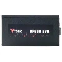 itek GF650 Alimentatore 650W ATX 80 PLUS Gold Nero