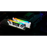 Kingston Technology FURY 32GB 7200MT/s DDR5 CL38 DIMM (Kit da 2) Renegade RGB Bianco XMP