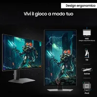 Samsung Odyssey OLED G6 (G61SD) 27" QHD 360Hz 0.03ms Illuminazione CoreSync