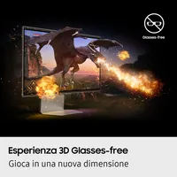 Samsung Odyssey 3D G90XF 27" 4K UHD 165Hz 1ms Eye-Tracking 3D Hub USB