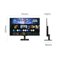 Samsung Smart Monitor M5 (M50F) 32" Full HD 60Hz VA Speaker Hub USB