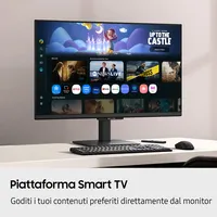 Samsung Smart Monitor M5 (M50F) 32" Full HD 60Hz VA Speaker Hub USB