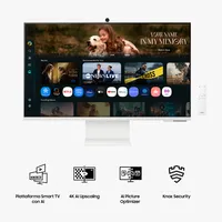 Samsung Smart Monitor M8 (M80F) 32" 4K UHD 60Hz Pivot USB-C SlimFit Cam