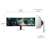 Samsung Odyssey OLED G9 (G91SD) 49" DQHD 144Hz 0.03ms G-Sync HDMI 2.1