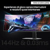 Samsung Odyssey OLED G9 (G91SD) 49" DQHD 144Hz 0.03ms G-Sync HDMI 2.1