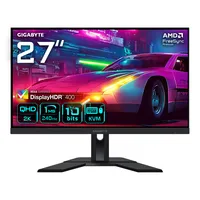GIGABYTE M27Q X 27" Monitor da Gioco QHD - 2560 x 1440, 240Hz, 1ms, 250 cd/m², FreeSync Premium, Display HDR400, HDMI 2.0, Displayport 1.4