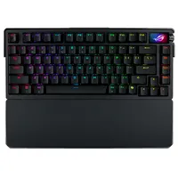 Asus ROG Azoth Extreme - Tastiera Meccanica Wireless Layout US, Switch ROG NX Storm, PBT Keycaps, Top di Gamma