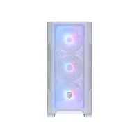 MSI MAG FORGE M100R Midi Tower Trasparente, Bianco