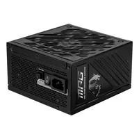 Alimentatore Msi MPG A1000GS PCIE5, 1000W 80 Plus Gold, ATX 3.1, Nero