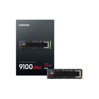 Samsung 9100 PRO SSD 4TB M.2 NVMe PCIe 5.0 con velocità di lettura: 14800 MB/s 2200000 IOPS e velocità di scrittura: 13400 MB/s 2600000 IOPS
