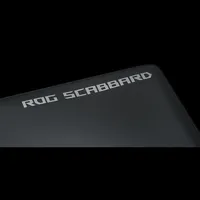 ASUS ROG Scabbard Tappetino per mouse per gioco da computer Nero
