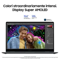 Samsung Galaxy Book4 360 Intel Core 7 150U Ibrido (2 in 1) 39,6 cm (15.6") Touch screen Full HD 16 GB LPDDR5-SDRAM 512 GB SSD Wi-Fi 6E (802.11ax) Windows 11 Pro Grigio