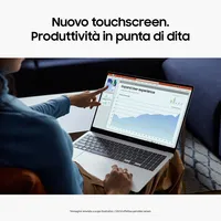 Samsung Galaxy Book4 Pro Intel Core Ultra 7 155H Notebook 35,6 cm (14") Touch screen WQXGA+ 16 GB LPDDR5x-SDRAM 1 TB SSD Wi-Fi 6E (802.11ax) Windows 11 Pro Grigio