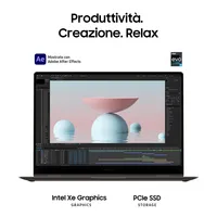 Samsung Galaxy Book3 Pro 360 16" Laptop i7 16GB 512GB Windows 11 Pro Graphite