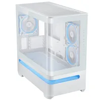 Asus Prime AP202 TG ARGB White Case Micro-ATX Vetro Temperato