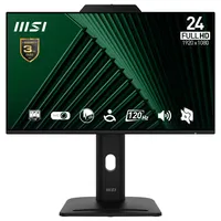 MSI PRO MP242PMG 23.8" Full HD 120Hz IPS Webcam Pivot Speaker