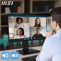 MSI PRO MP242PMG 23.8" Full HD 120Hz IPS Webcam Pivot Speaker