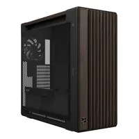 Asus ProArt PA602 Wood Modern Black Mid-Tower Legno Noce Vetro Temperato