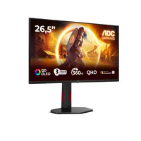 AOC Gaming Q27G4SDR 26.5" QHD QD-OLED 360Hz 0.03ms Pivot Hub USB