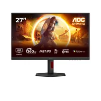 AOC Gaming Q27G4ZR 27" QHD 240Hz Fast IPS 1ms Pivot Speaker