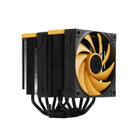 DeepCool AK620 Zero Dark Zoria Dissipatore 12 cm Nero, Giallo