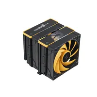 DeepCool AK620 Zero Dark Zoria Dissipatore 12 cm Nero, Giallo