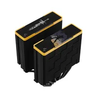 DeepCool AK620 Zero Dark Zoria Dissipatore 12 cm Nero, Giallo