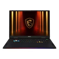 MSI Raider 18 HX AI A2XWIG-067IT Intel Core Ultra 9 285HX Notebook (18") UHD+ 64 GB DDR5-SDRAM 4 TB SSD NVIDIA GeForce RTX 5080 Wi-Fi 7 (802.11be) Windows 11 Pro Nero