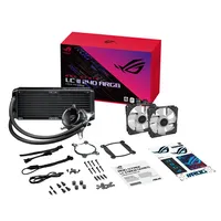 ASUS ROG STRIX LC II 240 ARGB Dissipatore a Liquido 12 cm Nero, Bianco