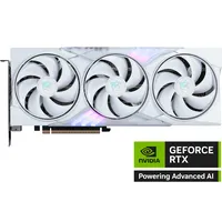 MSI GAMING GeForce RTX 5060 TI 16G TRIO OC WHITE NVIDIA 16 GB GDDR7, 7680 x 4320 Pixel 128 bit 28 Gbit/s PCI Express x16 5.0, Quantità porte HDMI: 1, DisplayPorts: 3, Bianca