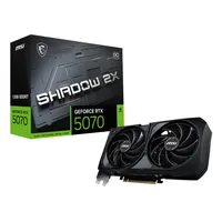 MSI VGA GEFORCE RTX 5070, RTX 5070 12G SHADOW 2X OC, 12GB GDDR7, HDMI/DP*3, ATX, DUAL FAN, BULK EDIT, SENZA SCATOLA