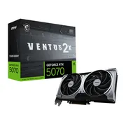 MSI GeForce RTX 5070 12G VENTUS 2X OC NVIDIA 12 GB GDDR7, 7680 x 4320 Pixel 192 bit 28 Gbit/s PCI Express 5.0, Quantità porte HDMI: 1, DisplayPorts: 3