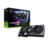 MSI GAMING GeForce RTX 5070 Ti 16G TRIO OC NVIDIA 16 GB GDDR7, 7680 x 4320 Pixel 256 bit 28 Gbit/s PCI Express 5.0, Quantità porte HDMI: 1, DisplayPorts: 3