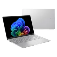 ASUS Vivobook S 15 OLED S5507QA-MA012W Qualcomm Snapdragon X1P-42-100 Notebook 39,6 cm (15.6") 3K 16 GB LPDDR5x-SDRAM 512 GB SSD Wi-Fi 7 (802.11be) Windows 11 Home Argento