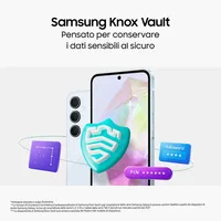 Samsung Galaxy A35 5G Display FHD+ Super AMOLED 6.6”, Android 14, 6GB RAM, 128GB, Dual SIM, Batteria 5.000 mAh, Awesome Iceblue